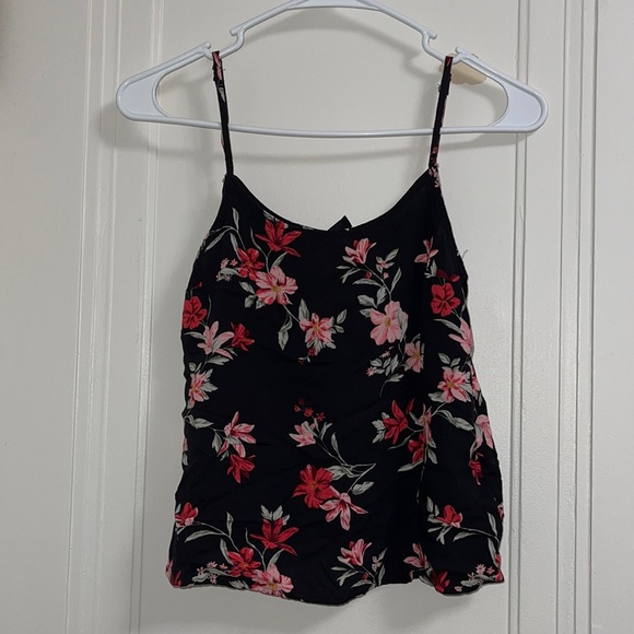 NWOT H&M floral tank crop top - Picture 1 of 3
